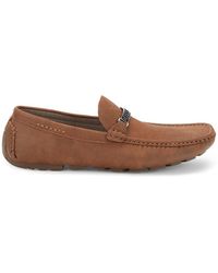 Tommy Hilfiger - Mancer Leather Driving Loafers - Lyst
