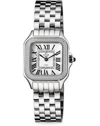 Gv2 - Milan 27.5Mm Stainless Steel & 0.04 Tcw Diamond Bracelet Watch - Lyst