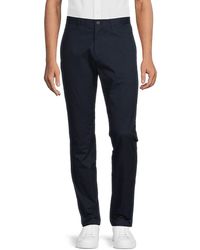 Theory - Zaine Mid Rise Straight Pants - Lyst