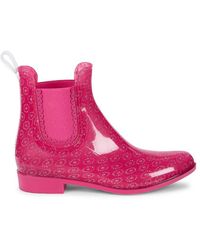 jack rogers pink boots