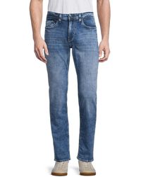 Buffalo David Bitton Evan-x Slim Straight-fit Jeans - Blue