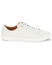 Cole Haan - Grand Crosscourt Lace Leather Sneakers - Lyst