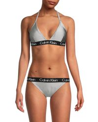 Calvin Klein 2-piece Logo Bikini Set - Black