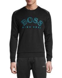mens black hugo boss sweatshirt