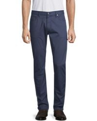 michael kors parker slim fit stretch pants