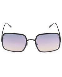 Tod's - 55mm Square Sunglasses - Lyst