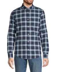 Original Penguin Cotton Plaid Shirt for 