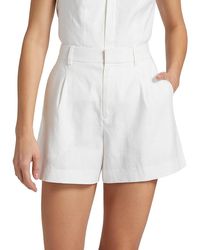 A.L.C. - A. L.C. Charles Linen-Cotton Shorts - Lyst