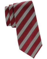 Canali - Striped Silk Jacquard Tie - Lyst