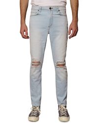 Monfrere - Ledger Distressed Jeans - Lyst