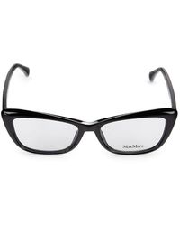 Max Mara - 53Mm Cat Eye Eyeglasses - Lyst