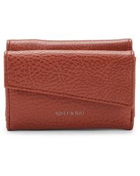 Matt & Nat Tani Vegan Leather Mini Wallet - Red