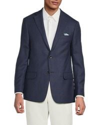 Robert Graham - Windowpane Wool-Blend Modern-Fit Sport Coat - Lyst