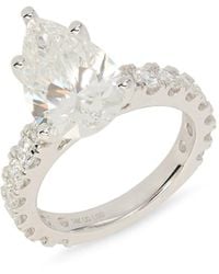 Badgley Mischka - 14K & 5.Tcw Lab Grown Diamond Ring - Lyst