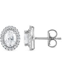 Badgley Mischka - 14K & 1.5 Tcw Lab-Grown Diamond Stud Earrings - Lyst