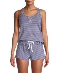Calvin Klein 2-piece Tank Top & Shorts Pajama Set - Multicolor