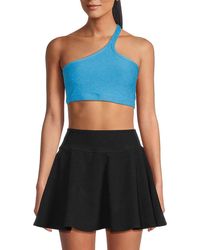 Beyond Yoga - Space Dye One Shoulder Sports Bra - Lyst
