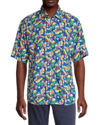 Tommy Bahama - Veracruz Cay Print Shirt - Lyst