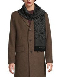 Missoni - Logo Chevron Wool-Blend Scarf - Lyst