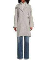 J.McLaughlin - J. Mclaughlin Stoll Drop Shoulder Wool-blend Coat - Lyst