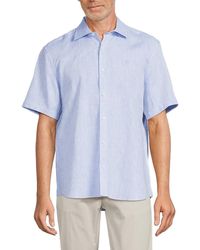 North Sails - 'Short Sleeve Linen Shirt - Lyst