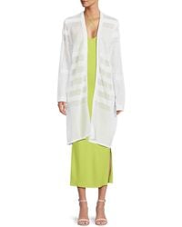 Joseph A - Open Front Longline Cardigan - Lyst