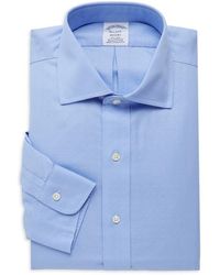 Brooks Brothers Regent-fit Supima Cotton Dress Shirt - Blue