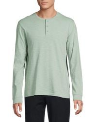 Vince - Long Sleeve Henley - Lyst