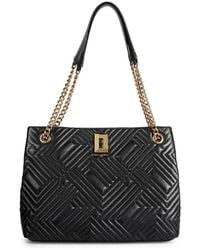 Karl Lagerfeld - Lafayette Quilted Leather Tote - Lyst