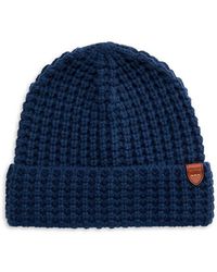 COACH - Waffle-Knit Beanie - Lyst