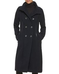 Guess - Double-breasted Walker Coat - Lyst