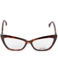Max Mara - 54Mm Cat Eye Eyeglasses - Lyst