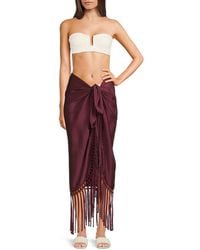 Jonathan Simkhai - Elara Fringe Pareo - Lyst