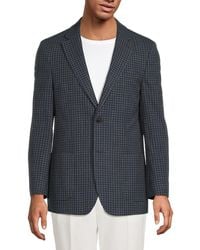 Tommy Hilfiger - Checked Wool-Blend Modern-Fit Sport Coat - Lyst