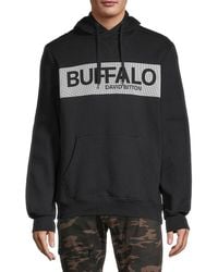 Buffalo David Bitton Fontamio Fleece Hoodie - Black