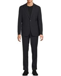 Calvin Klein - Mini Grid Wool-Blend Two-Button Slim-Fit Suit - Lyst