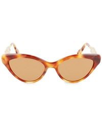 Lanvin - Mother & Child Suparich 56Mm Swarovski Crystal Cat Eye Sunglasses - Lyst