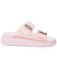 McQueen - Logo Sandals - Lyst