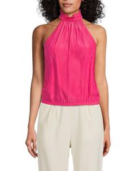 Ramy Brook - Rowan Halter-Neck Sleeveless Top - Lyst