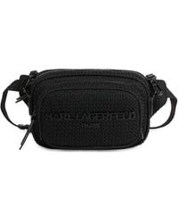 Karl Lagerfeld - Voyage Knit Belt Bag - Lyst