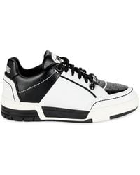 Moschino - Low Top Two Tone Sneakers - Lyst