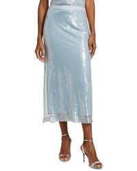 Ramy Brook - Annita Sequin Midi-Skirt - Lyst