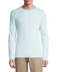 Vince - Thermal Cotton-Blend T-Shirt - Lyst