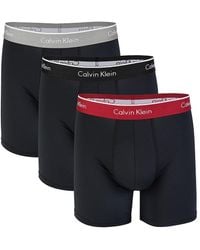 Calvin Klein 3-pack Boxer Briefs - Black