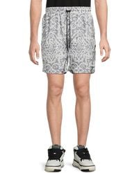 RTA - Printed Shorts - Lyst