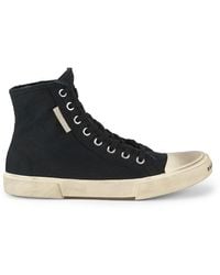 Balenciaga - Paris High-top Sneakers - Lyst