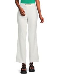 Karl Lagerfeld - Chain Wide Leg Pants - Lyst