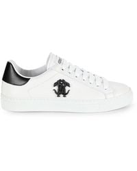 Roberto Cavalli - Logo Low Top Sneakers - Lyst