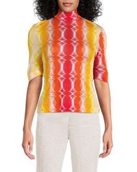Missoni - Abstract Printed Top - Lyst