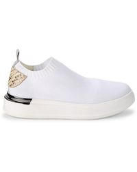 Dolce Vita Jayla Low-top Sock Sneaker - White